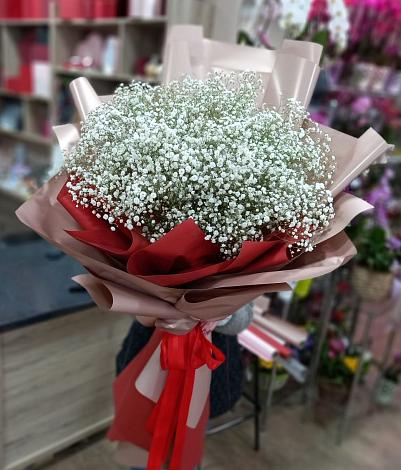 Букет цветов из: Гипсофила в Балтийском