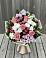 Букет цветов из: Альстромерии, Гвоздики, Розы и Хризантемы в Балтийском