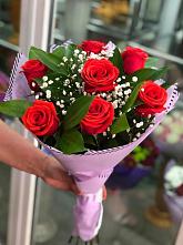 Букет цветов из:  Розы #REPLACE_PRED# Балтийском