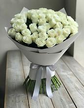 Букет 35 Белых роз #REPLACE_PRED# Балтийском
