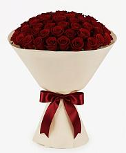 Букет 101 Бордовая роза Блэк Бакарра в Балтийском