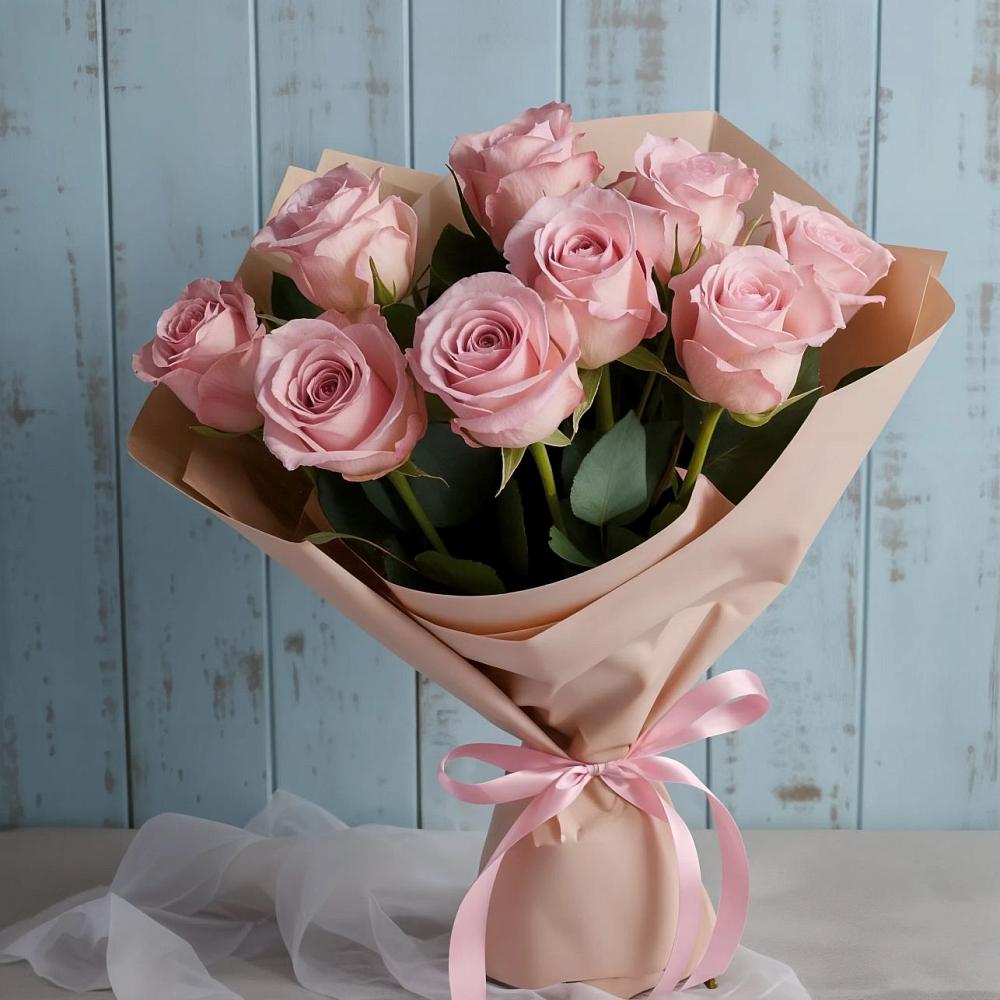 Букет цветов из: Розы в Балтийском