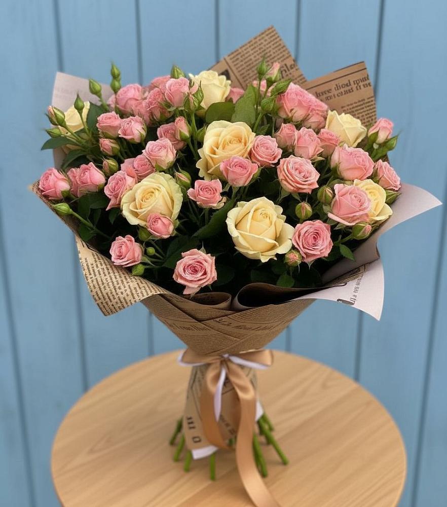 Букет цветов из: Розы в Балтийском