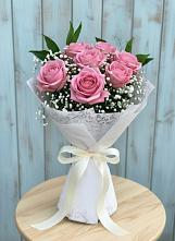 Букет цветов из:  Розы в Балтийском