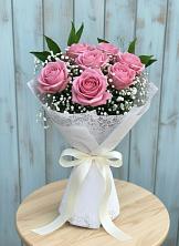 Букет цветов из:  Розы в Балтийском