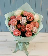 Букет цветов из:  Розы в Балтийском