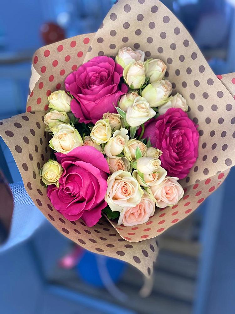 Букет цветов из: Розы в Балтийском