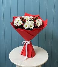 Букет цветов из:  Хризантемы в Балтийском