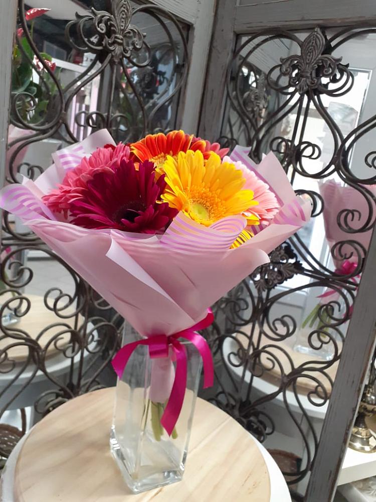 Букет цветов из: Герберы в Балтийском