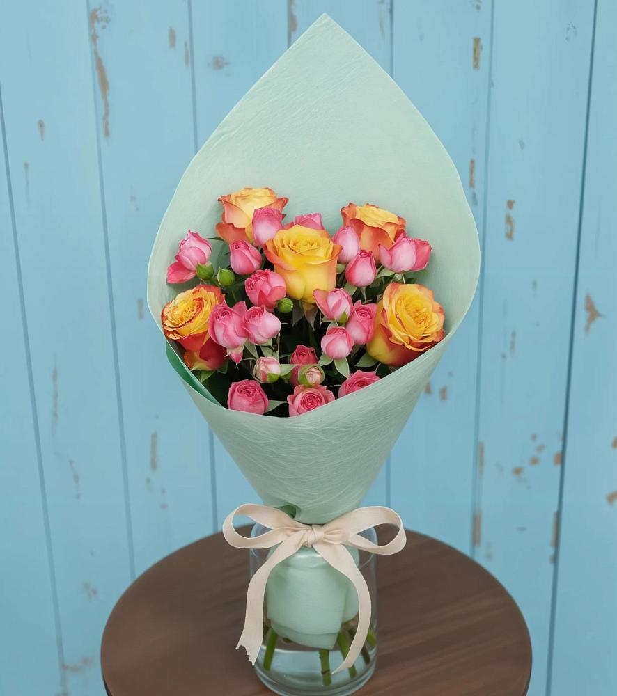 Букет цветов из: Розы в Балтийском