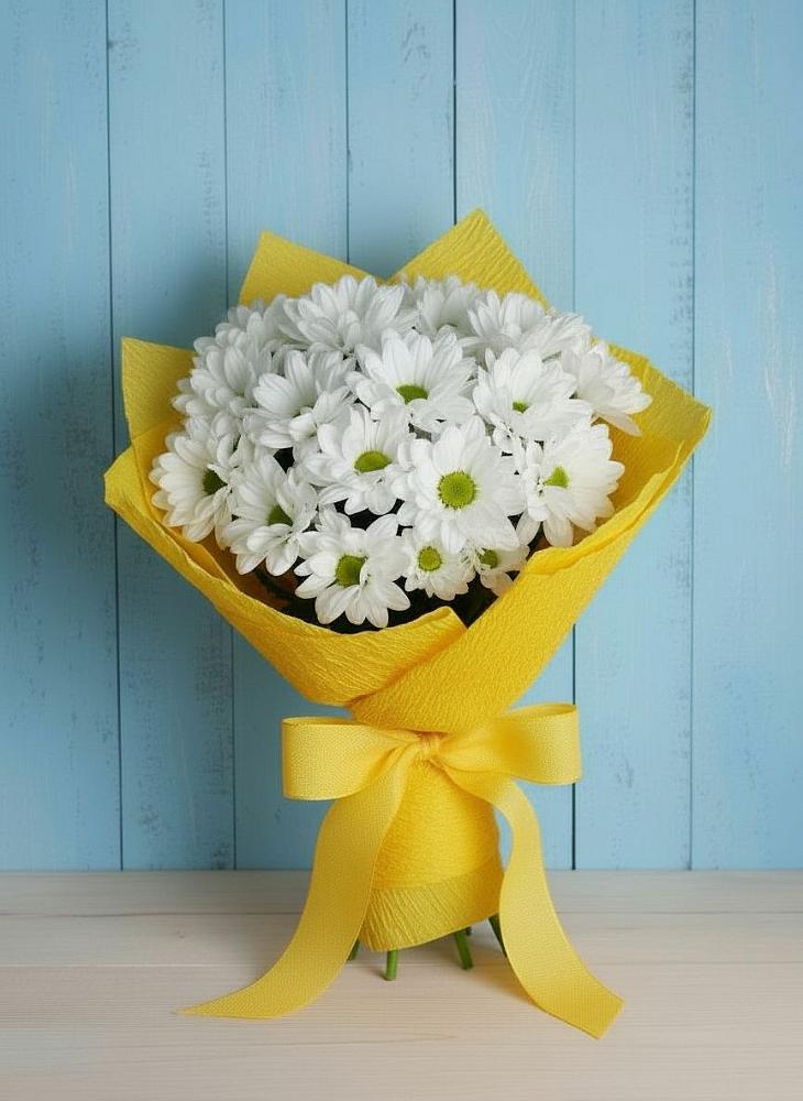 Букет цветов из: Хризантемы в Балтийском