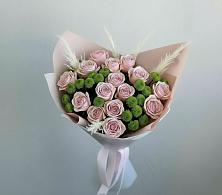 Букет цветов из:  Розы и Хризантемы в Балтийском