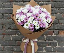 Букет цветов из:  Хризантемы в Балтийском