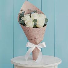 Букет цветов из:  Розы в Балтийском