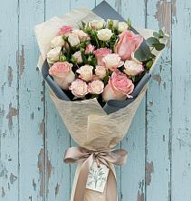 Букет цветов из:  Розы в Балтийском