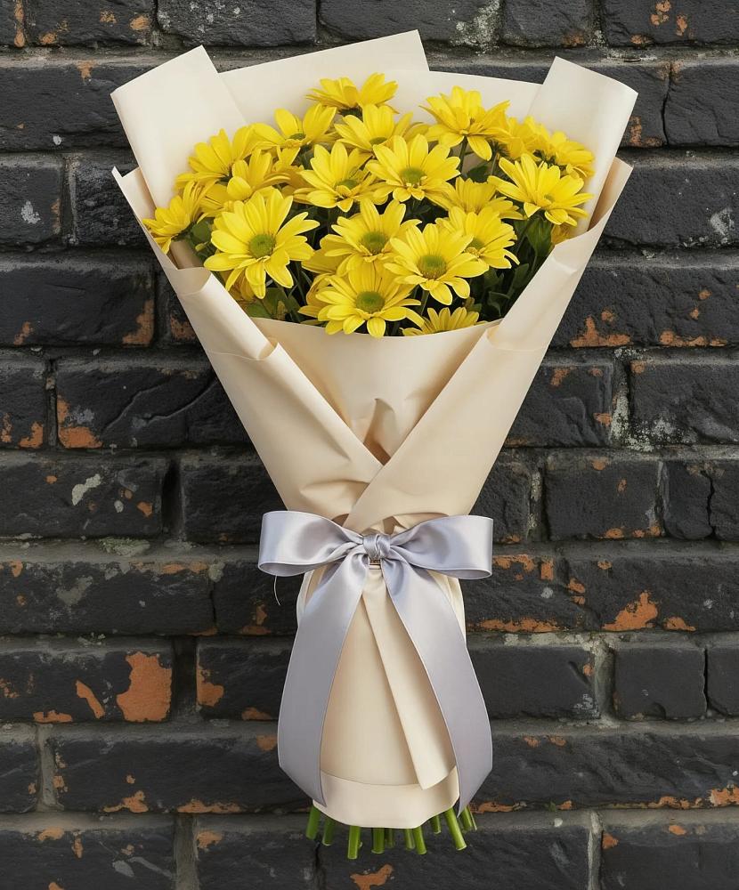 Букет цветов из: Хризантемы в Балтийском