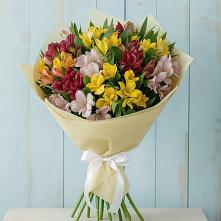 Букет цветов из:  Альстромерии в Балтийском
