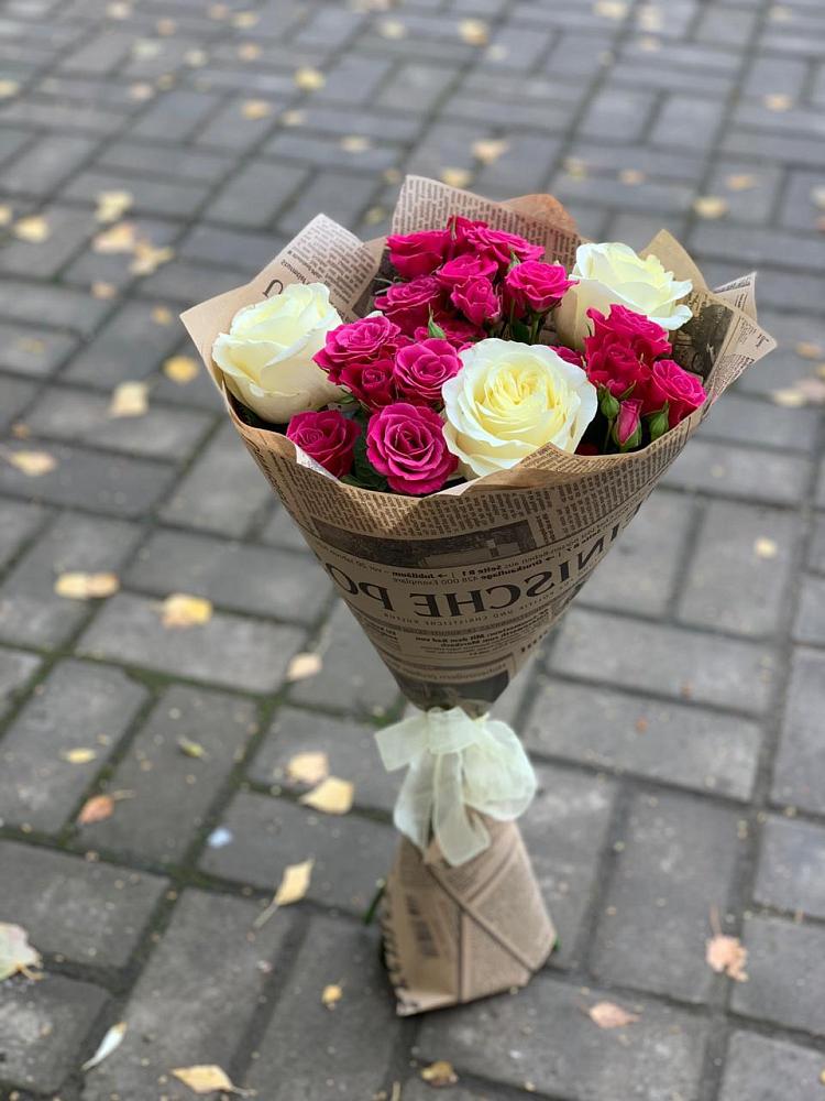 Букет цветов из: Розы в Балтийском