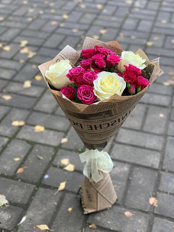 Букет цветов из: Розы в Балтийском