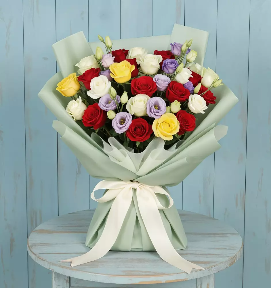 Букет цветов из: Розы в Балтийском