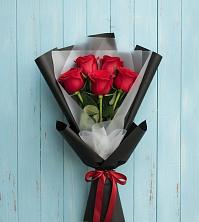 Букет цветов из:  Розы в Балтийском