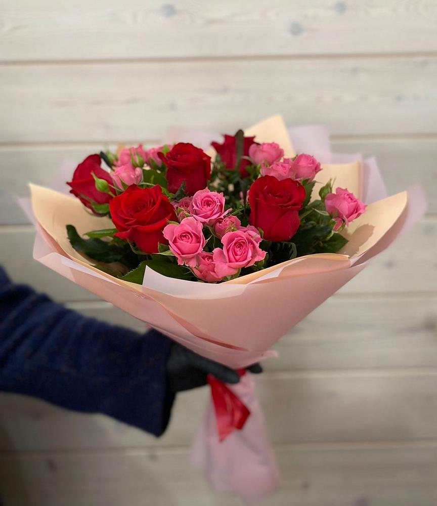 Букет цветов из: Розы в Балтийском