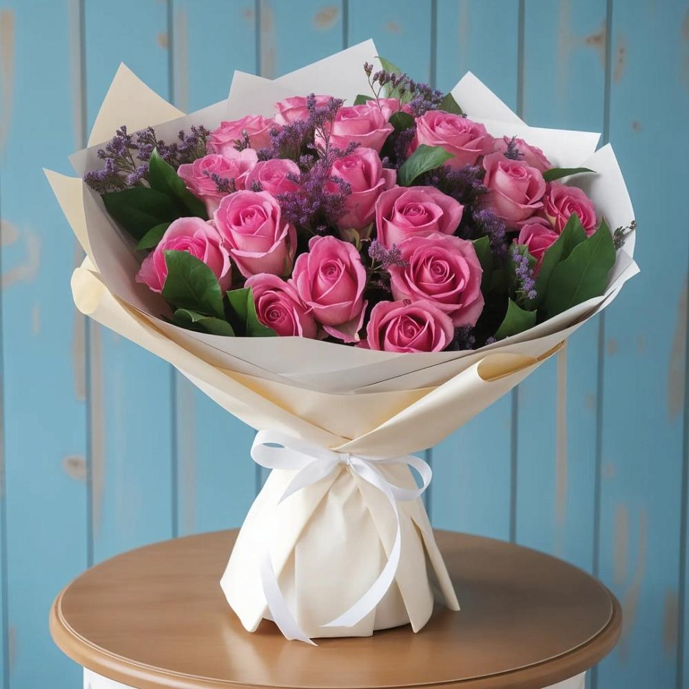 Букет цветов из: Розы в Балтийском