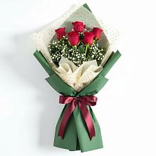 Букет цветов из:  Розы в Балтийском