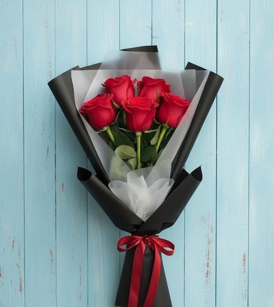 Букет цветов из: Розы в Балтийском