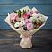 Букет цветов из: Хризантемы, Альстромерии и Розы в Балтийском